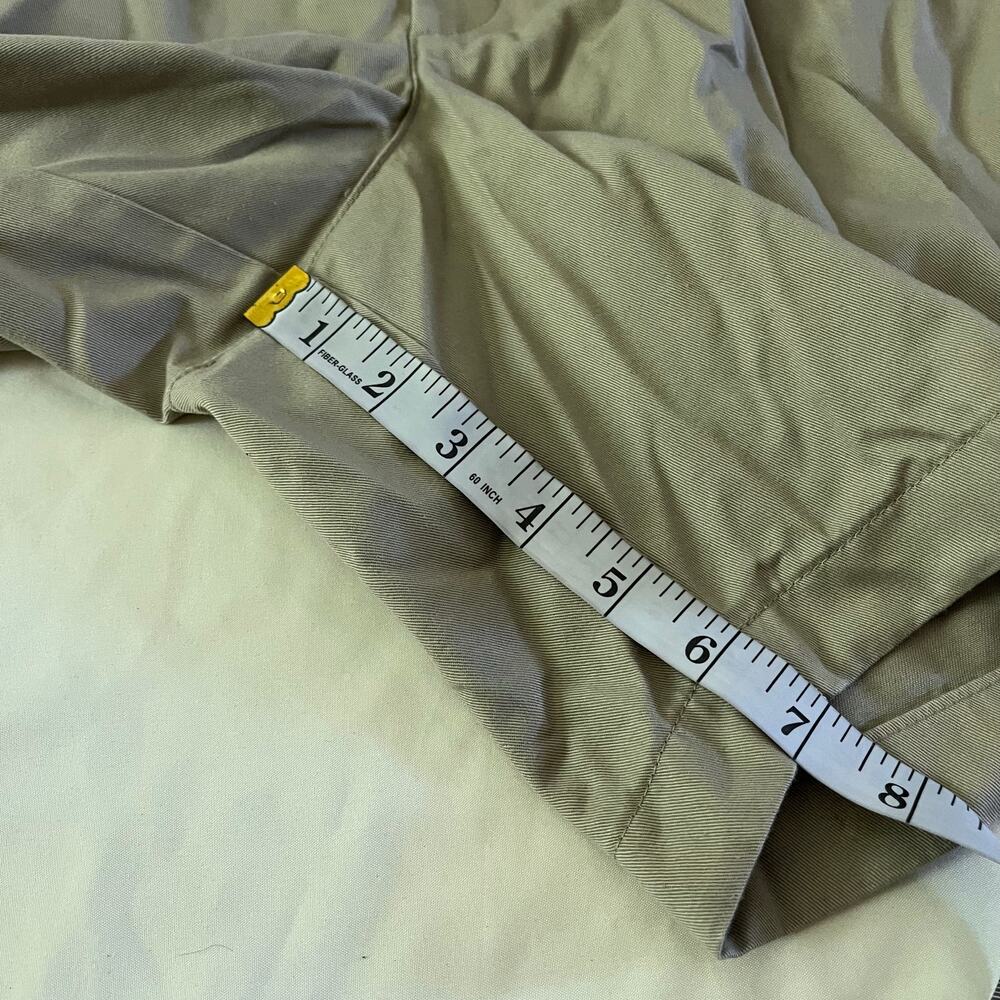 NWT Cutter & Buck Khaki Trouser Shorts Men's Sz 52 7 Inch Inseam - Picture 8 of 8